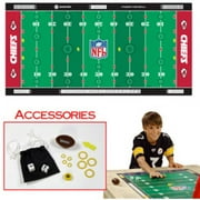 Trademark Global NFL Licensed Finger Football Game Mat, Chiefs