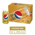 thumbnail image 1 of Pepsi Caffeine Free Cola, 355mL Cans, 12 Pack, 1 of 5