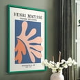 thumbnail image 5 of Matisse CDVII in Green Solid Wood Framed Print No Nail Hanging, 5 of 6
