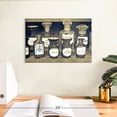 thumbnail image 3 of Elephant Stock Vintage Pharmacy Bottles Wall Art - Horizontal Canvas Wall Art - Living Room Wall Decor - Profession Canvas - Gray And Beige Decor - 12" x 8", 3 of 8