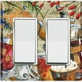 thumbnail image 1 of Metal Light Switch Plate Cover Cafe Breakfast Drinks COF013, 1 of 13
