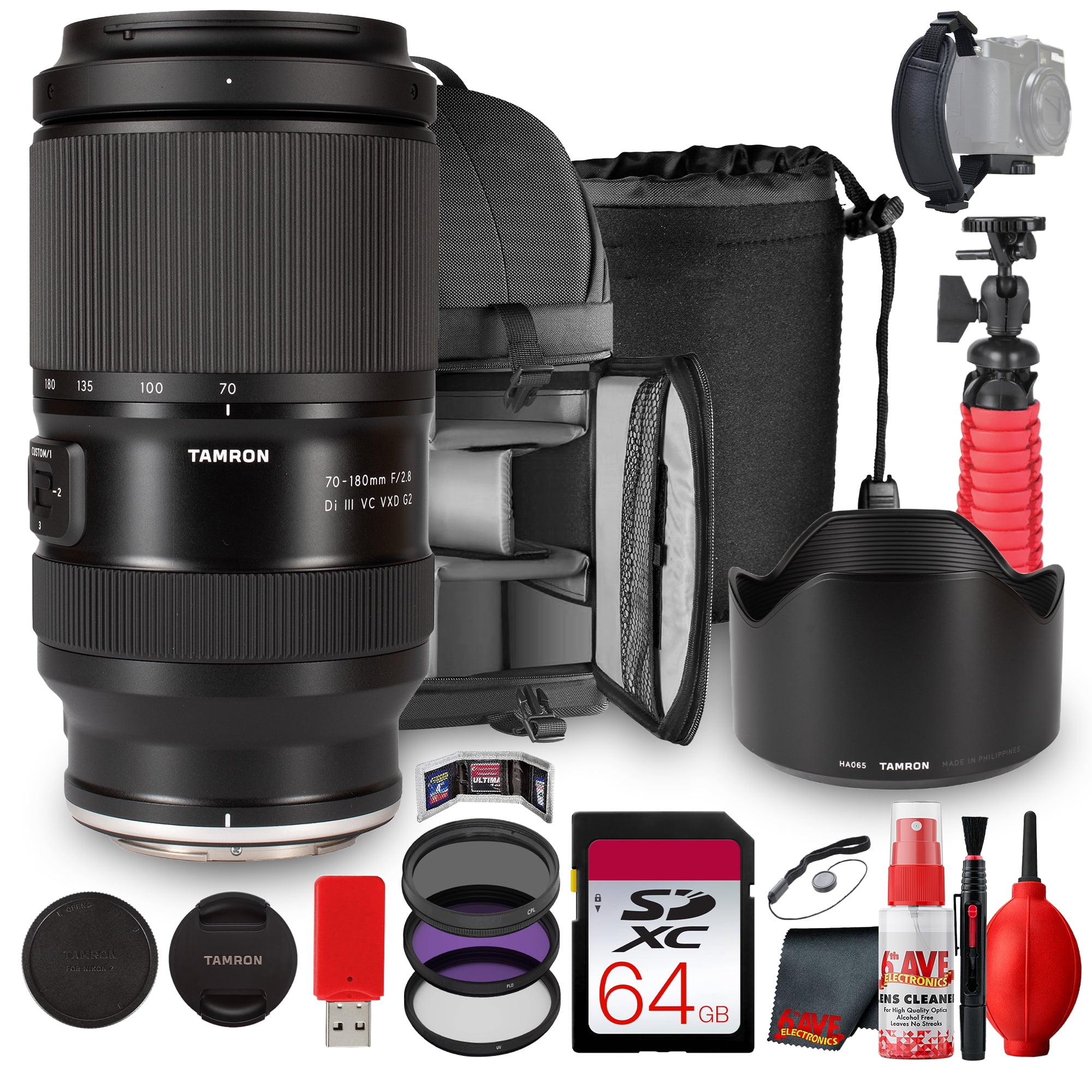 Tamron 18-400mm f/3.5-6.3 Di II VC HLD Zoom Lens for Nikon, Ultra