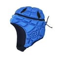 thumbnail image 1 of QualitChoice Casque de Rugby pour Enfants, Doux et Rembourré, Protège-Chef de Jeu, Soccer, Rugby, S, Couvre-Chef, Noir Bleu P, 1 of 5