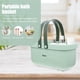 thumbnail image 5 of Cesta portátil para artículos de tocador, gran capacidad, soporte para cosméticos, cesta para baño, 5 of 7