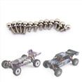 thumbnail image 3 of 48 Piezas Metal M3 Tornillos de Cabeza Esférica Hexagonal para 144001 144002 124016 124017 124018 124019 Accesorios de Piezas de Repuesto de Coche RC, 3 of 5