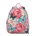 thumbnail image 1 of Watercolor Bee Artwork School Backpack - Spine-Friendly & Durable, 1 of 5