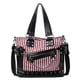 thumbnail image 3 of Bolso Hombro Mujer Remache Patchwork Chic Hobo Bag (rayas), 3 of 8