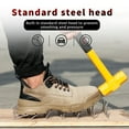thumbnail image 2 of Safety Shoes Men Slightly Slippery Protective Shoes Sporty Breathable Steel Caps Shoes Eu 36-48, 2 of 7