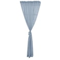 thumbnail image 1 of LISO EXTRA ANCHO Ventana Cenefa Cortina Gris - 132x240cm Sunnimix Cortina de cocina transparente, 1 of 5