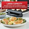 thumbnail image 5 of T-fal OptiGrill XL, Indoor Electric Grill, Removable Dishwasher Safe Nonstick Plates, 5 of 6