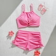 thumbnail image 5 of Tiijoy Girls' Bikini Sets 2 Piece Halter Top Shorts Swimsuit Bathing Suit, Sizes 12-16, 5 of 8