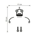 thumbnail image 3 of Cartoon Robot Switch Wall Sticker Adhesive PVC Wallpaper Bedroom TV Sofa Background DIY Removable Decals, 3 of 7