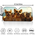 thumbnail image 5 of Uorisanigo Car Sunshade Foldable Funny Dog Cat Animal Driving Washable Automotive Windshield Sunshades Reflective Sun Visor Easy to Install Interior Protector Vehicle Cooler for Cars, SUVs, Trucks, 5 of 7