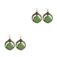 thumbnail image 2 of Sonducket Collar con colgante de piedra de cristal hecho a mano para mujer, collar de estilo bohemio, regalo para mujer, E055-Green duradero E055-Verde 2Conjunto, 2 of 6
