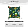 thumbnail image 4 of KLL Sport Monster Decorative Throw Pillow Covers Velvet Soft for Couch Sofa Bedroom Living Room Outdoor - 20"x20", 4 of 8