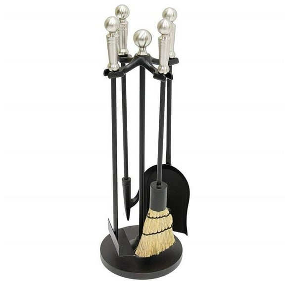 Minuteman  Paxton Mini Fireplace Tool Set - Satin Nickel