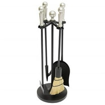 Minuteman Paxton Mini Fireplace Tool Set - Satin Nickel