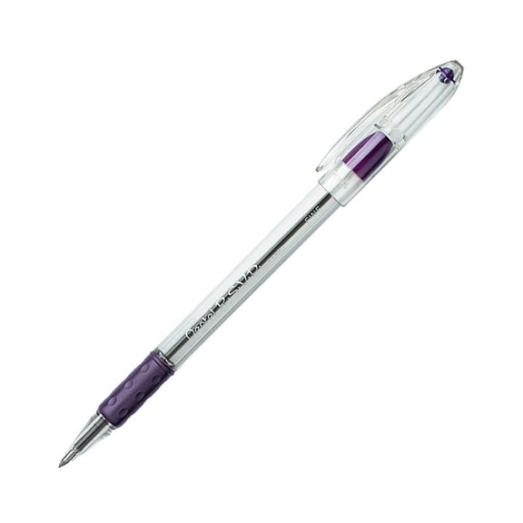 Pentel RSVP Ballpoint Pen, (0.7mm) Fine Line, Violet Ink