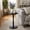 A-Black, variant on HDUTNGISN Round Side Table for Small Spaces,Solid Wood Leg Nightstand,Anthropologie Furniture,Solid wood,Black