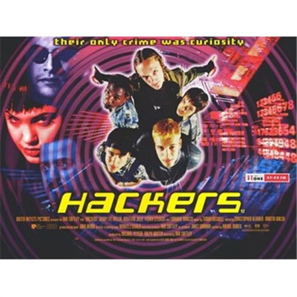 Pop Culture Graphics MOV221148 Hackers Movie Poster, 17 x 11