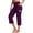 Purple, variant on Only Moment Joggers for Women High Waisted Stretch Ankle Pants for Women Business Casual Travel Athletic Work Beige,L