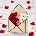 thumbnail image 4 of 5 Pcs Envelope Flower Boxes, Folding Waterproof Bouquet Gift Box for Arrangements, Wedding, Valentines, Birthday Party Decor, Florist Supplies & Gift Packaging, 4 of 5