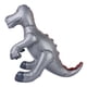thumbnail image 1 of Globo de PVC con forma de dinosaurio para niños, juguete de recuerdo para eventos y festivales. Gris y rojo, 1 of 9
