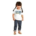 thumbnail image 4 of US Navy Eagle Anchor Logo Est 1775 Toddler Boy Girl T Shirt Infant Toddler Brisco Brands 24M, 4 of 6