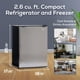 thumbnail image 2 of Refrigerador compacto Igloo de 2.6 pies cúbicos con congelador, 2 of 7