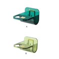 thumbnail image 3 of Monstrate Estante de almacenamiento para baño montado en la pared para el hogar, Hotel, oficina, baño, dormitorio, cocina, inodoro, Gel de ducha, soporte Juegos de accesorios de baño Verde oscuro Monstrate HA082196-01, 3 of 6