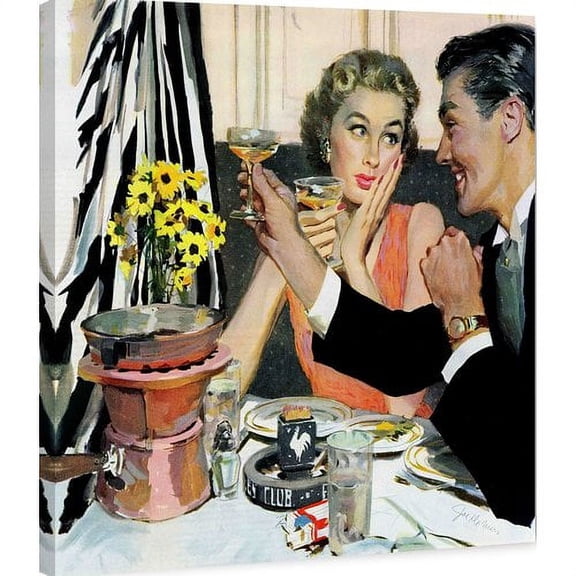 "Marriage Is for Suckers" Painting Print on Wrapped Canvas