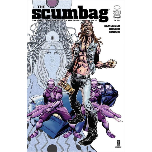 Scumbag, The #14B VF ; Image Comic Book
