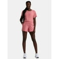 thumbnail image 5 of Athletic Works Women's and Women’s Plus ButterCore Soft Performance Gym Shorts, Available in 1, 2 and 5-Pack, Sizes XS-4X, 5 of 6