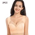 thumbnail image 1 of Lencería sin costuras para mujer, ropa interior de talla grande, sujetador de realce, lencería Sexy ultrafina, 1/2/3/4 Uds., 1 of 4