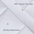 thumbnail image 5 of Mainstays Reversible Bed-in-a-Bag Set, 7 Pieces, Queen, White, 5 of 13