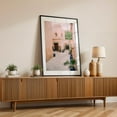 thumbnail image 2 of Marrakesh Souks - Marrakesh Marrakesh-Safi Morocco Photography Architecture Travel Poster Street Photography Vintage Botanical City Pastel Black Framed Wall Art Print 8 x 12 inches, 2 of 8