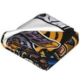 thumbnail image 3 of Trafalgar Law Anime Blanket Seaman Outdoor Beach Straw Hat Blanket Thief Dormitory Air Conditioning Blanket, 3 of 8