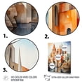 thumbnail image 3 of Designart "Cubist Religious Landscape Chapel Edition II" Spiritual Framed Wall Art - Cabin Yellow Church Living Room Framed Canvas Art, 3 of 6