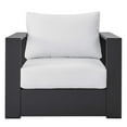 thumbnail image 6 of Modway Tahoe Outdoor Patio Powder-Coated Aluminum Armchair in Gray White, 6 of 8