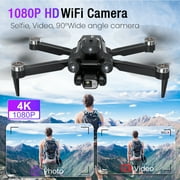 TOPVISION Drone with Camera, FPV Drone with Brushless Motor, One Key Take Off/Landing, Gesture Selfie, 3 Speed Modes, Drone for Adults and Beginners