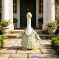 thumbnail image 4 of PONPRNGY Spring Porch Goose Outfit for Cement Statue Goose Shirt Costume for Summer Outdoor Yard Lawn Patio Decor, 4 of 6
