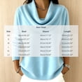 thumbnail image 2 of Turilly Women's Solid Cowl Neck Sweater Long Sleeve Knit Pullover Top for Weekend Relax and Easy Outings, 2 of 4