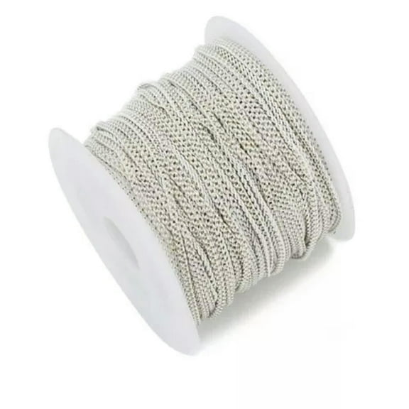 10 yards Metal Bulk Necklace Chain Wholesale Colors Flat Lot Diy Jewelry Hotsale