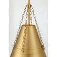 thumbnail image 7 of Minka Lavery 3933-876 Springfield 12" Wide Pendant - Dark Matte Black / Legacy Brass, 7 of 7