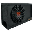 thumbnail image 3 of Rockville RVS12A 12" 1400w Slim Vented Powered Car Subwoofer Enclosure + Amp Kit, 3 of 11