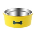 thumbnail image 3 of Dog Bowls Cat Bowls Pet Bowls Slow Feeder Anti Choke Spill Proof Non Slip Plastic Dog Food Bowl Cat Food Bowl for Small Large Dogs Cats Indoor by PALIFEUR, 3 of 7