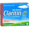 Claritin 24 Hour Allergy Medicine, Antihistamine Tablets, 10 mg, 5 Ct