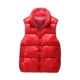 thumbnail image 2 of Patlollav Fashion Women Pocket Coats Long Jackets Winter Sleeveless Down Cotton Waistcoat, 2 of 7