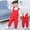 Red, variant on GYRATEDREAM 6M-5T Baby Boys Girls Winter Down Snow Pants Overalls Snowsuit, Toddler Warm Lightweight Down Jumpsuit Zipper Snow Bib Pants