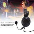thumbnail image 3 of Auriculares Con Cableado Sobre La Oreja, Jack HQ Sound 3.5 Mm, Auriculares De Cancelación De Ruido Con 2,8 Metros Nylon Tracked Cobre Wire Para Tableta, Computadora, 3 of 7